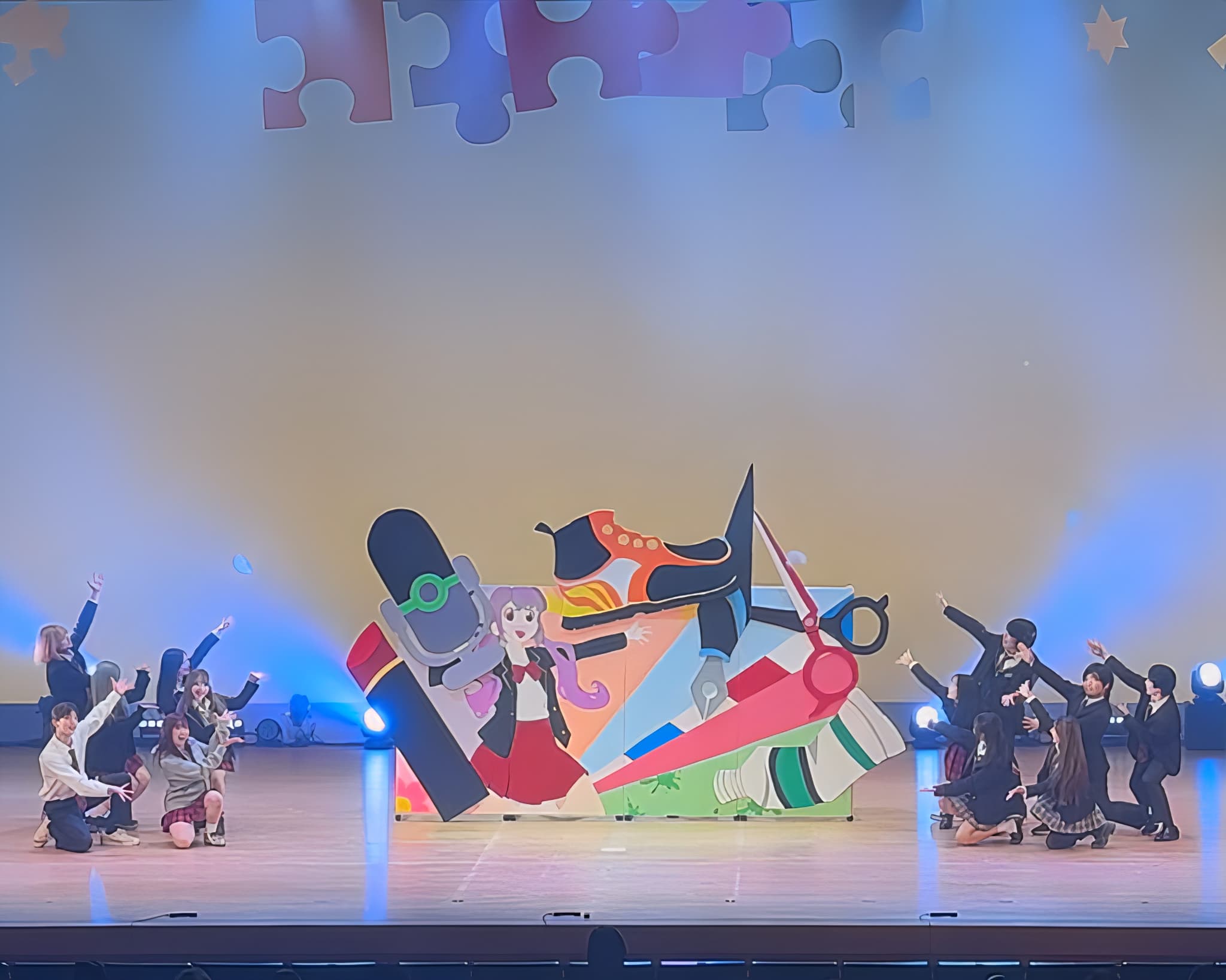 全コースがコラボレーションしたオープニングアクト!