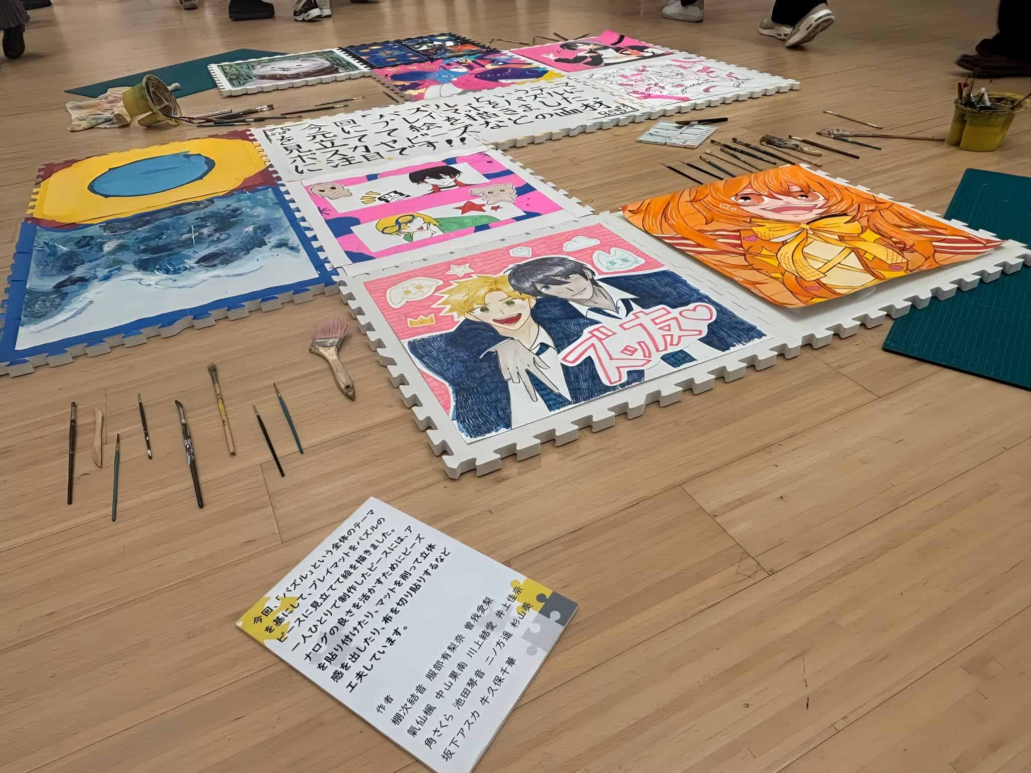 高いクオリティの作品が並ぶ展示スペース