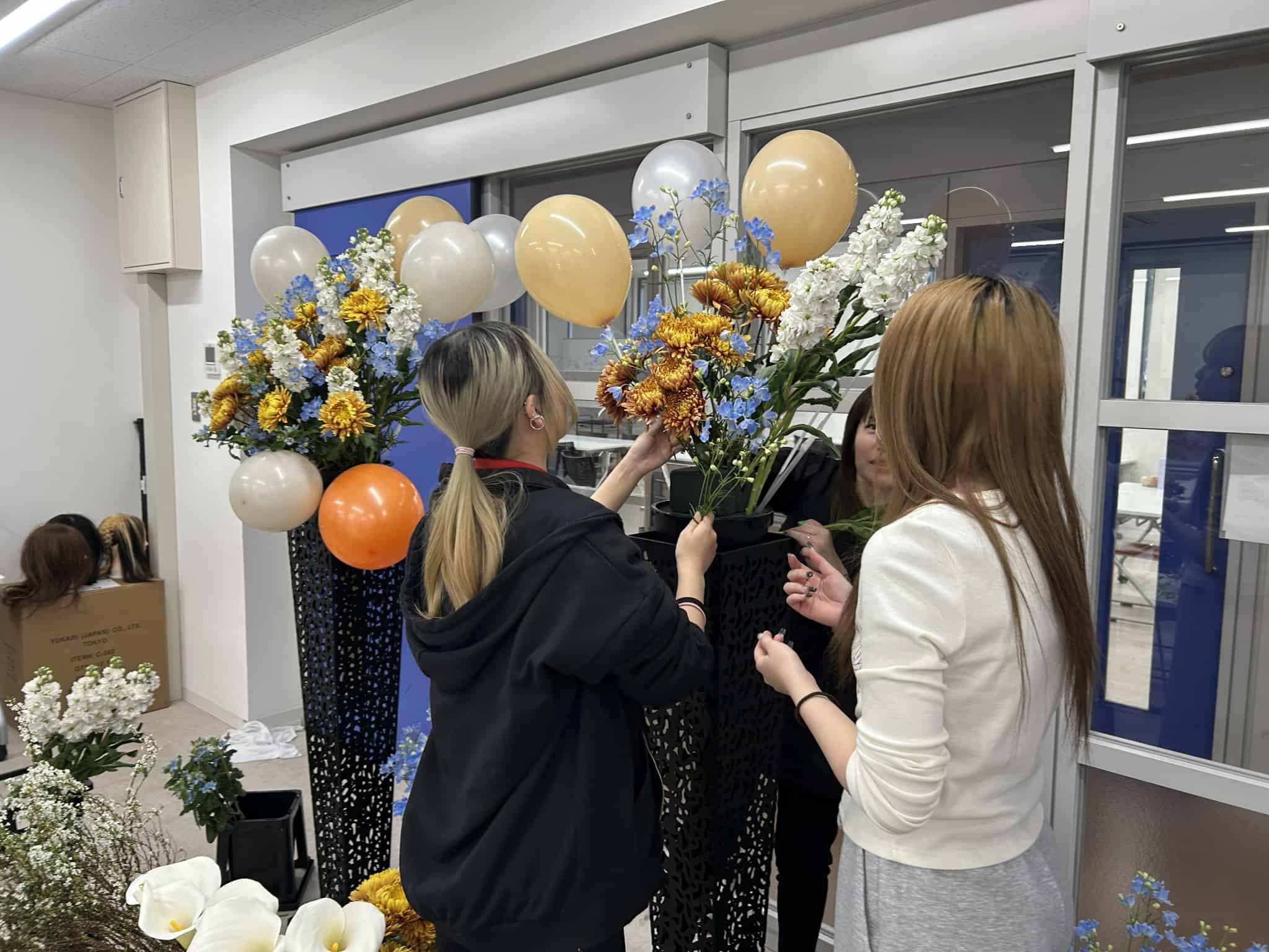 工夫を凝らしながら、ひとつひとつ丁寧に準備を進めます！